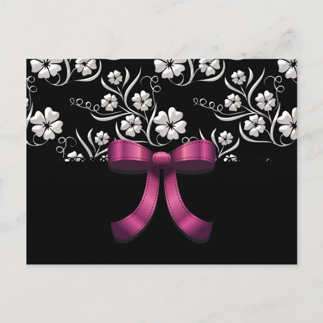 Söt elegantfödelsedag för 16 anpassningsbar vykort (Framsida)