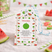Söt En i en Melon Vattenmelon 1-års födelsedagsfes