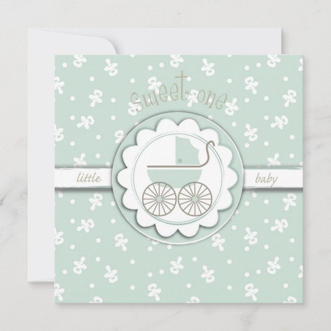 Söt en kortruta inbjudningar (Framsida)