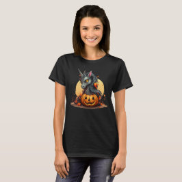 Söt Enhörning Halloween T Shirt