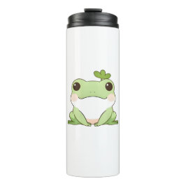 Söt Enkel Chibi Groda Natur Kawaii Design