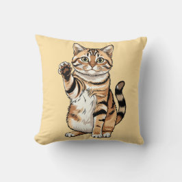 Söt enkel design män katt älskare kudde