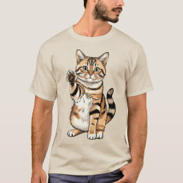 Söt enkel design män kattälskare t shirt