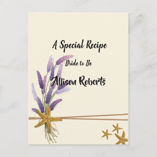 söt Enkel Möhippa för stjärnfisk Vykort (Framsida)