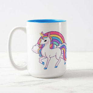 Söt enmajstillsats i monogram Kaffe Mugg