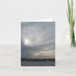 "Söt ensamhet" - notera kortet Kort