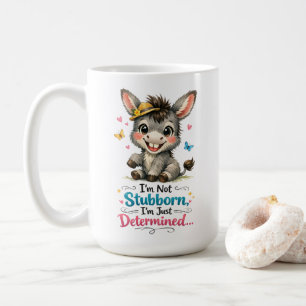 Söt envis mulåsna kaffemugg