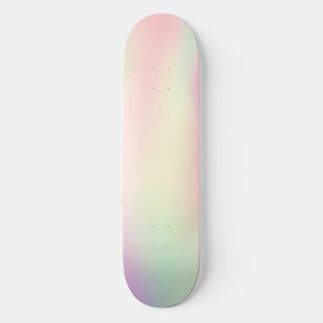 Söt Estetisk Gradient Mini Skateboard Bräda 18,5 Cm (Framsida)