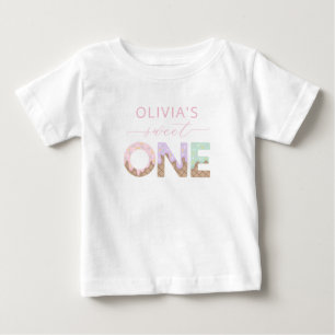 Söt Ett Glass Födelsedags T-Shirt