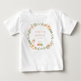 Söt ettårs födelsedags t-shirt för liten flicka
