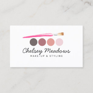 Söt Eyeshadow Pallet Makeup Visitkort
