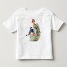 Söt fågel barn t-shirt
