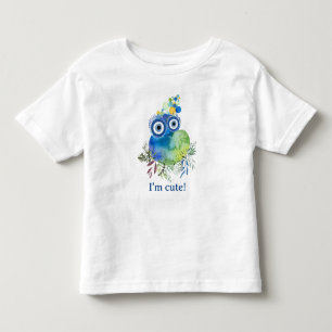 Söt Fågel Samling av Små Pojkar T Shirt