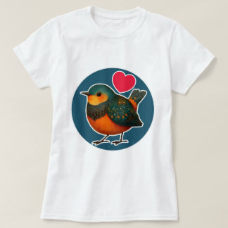 Söt Fågel T Shirt