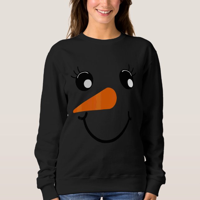 Söt Fågelskrämmas Ansikte Höstsäsong Höst T Shirt (Framsida)