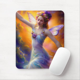 Söt Fairy Dancing i Vinden Musmatta