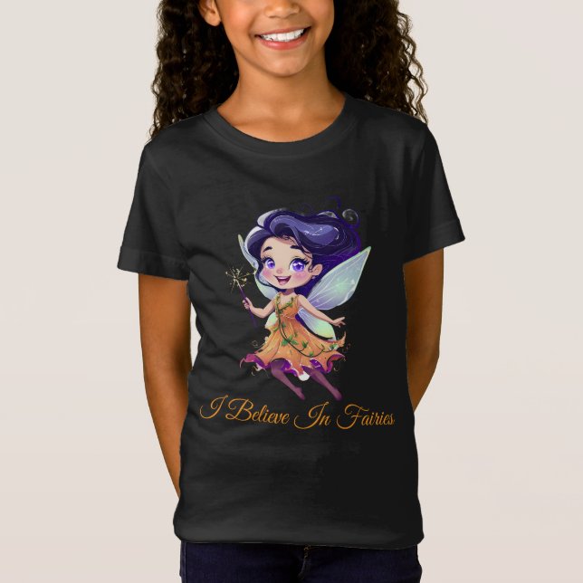 Söt Fairy T Shirt (Framsida)