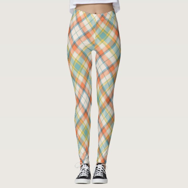 Söt Fall-design Leggings (Framsida)