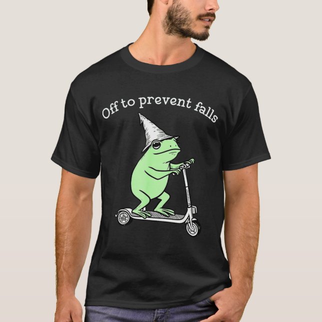 Söt fallprevention Spt Pta sjuksköterska T Shirt (Framsida)