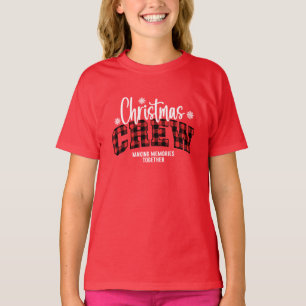 Söt familj jul 2024 T-shirt