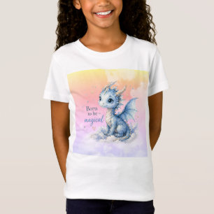 Söt fantasidrake Född för att vara magisk T Shirt