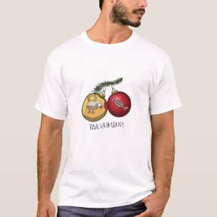 Söt får Baa Humbug! Jul Scrooge tecknad film T Shirt