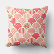 Söt färg l Retro mönster i rosa l Blommigt