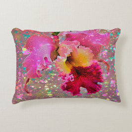 Söt Färg Pillow för orchid-färgplatter Prydnadskudde