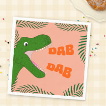 Söt Färgglad Dinosaurie 5-års/Födelsedagsfirande f