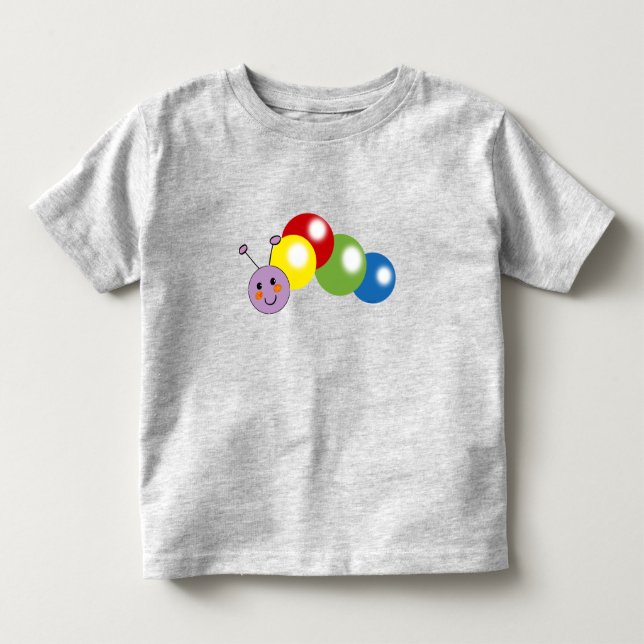 Söt, färglös vattenpelare t shirt (Framsida)