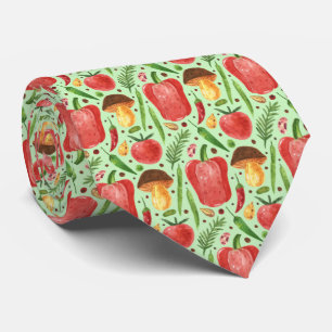 Söt, färglös vegetabilisk mönster slips
