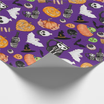 Söt Färgrik Skräck Halloween eller Bus eller Godis