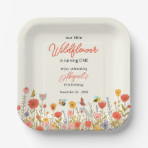 Söt Färgstark Liten Vildblomma Bis 1-årsdag