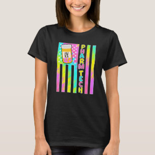Söt farmaceutisk farmaceut American flagga T Shirt