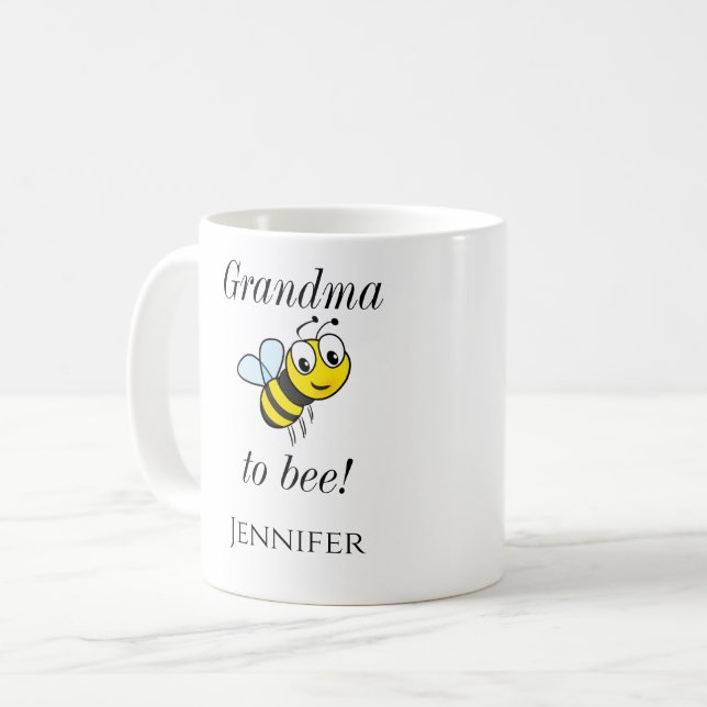 Söt farmor att vara kaffemugg kopp (Framsida vänster)