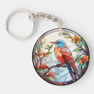 Söt fastfärgat glas Kingfisher
