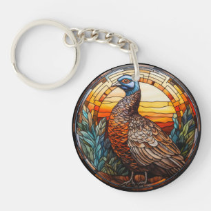 Söt, fastkedjat glas, fasan Hen