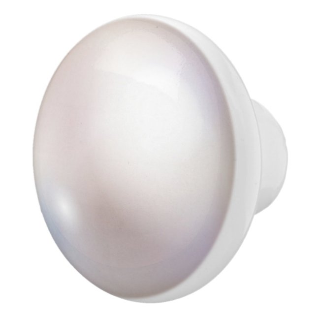 Söt faux pearl round keramic draw knobs knopp (Höger)