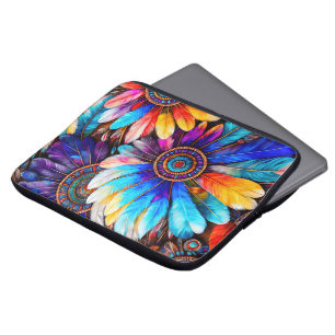 Söt Feathers Laptop Fodral