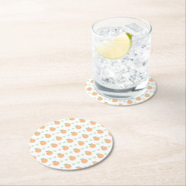 Söt Fersk Elegant Barnkalas Underlägg Papper Rund