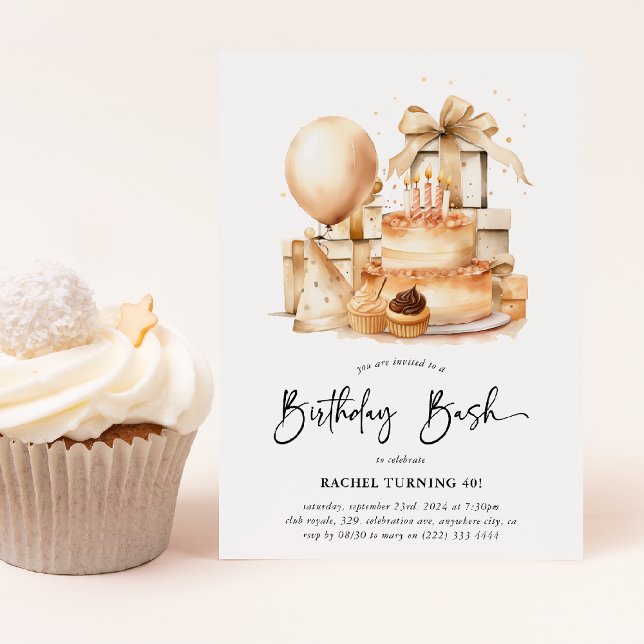 Söt fest för vuxna i alla åldrar inbjudningar (Skapare uppladdad)