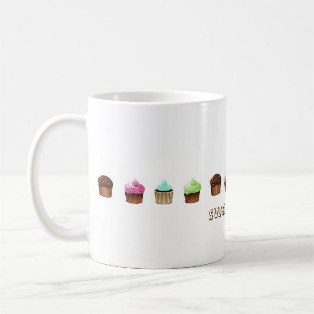 Söt fest kaffemugg (Vänster)