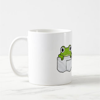 Söt fickpadda kaffemugg