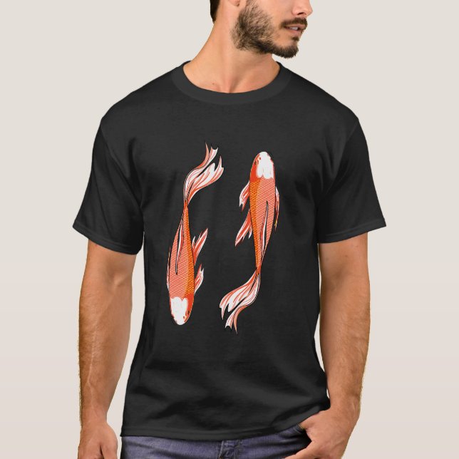 Söt Fisk Kläder T Shirt (Framsida)