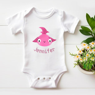 Söt fisk t shirt