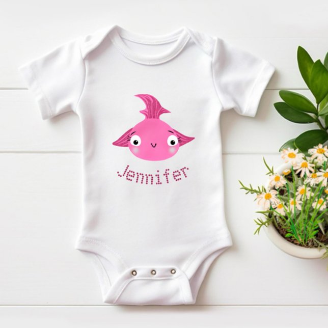 Söt fisk t shirt (Skapare uppladdad)