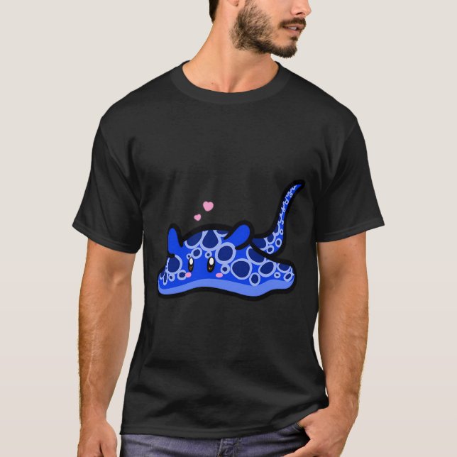 Söt Fläckig Rocka T Shirt (Framsida)