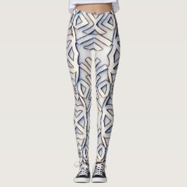 Söt flerfärgad klassisk "Ratti_Creative_Arts" Leg Leggings