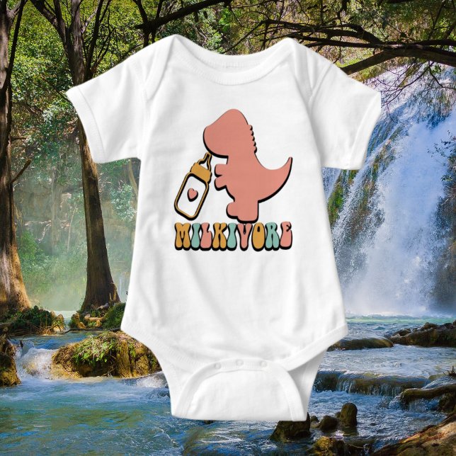 söt flicka mjölk dinosauaur t shirt (Skapare uppladdad)