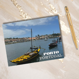 Söt Floden Porto Portugal Fotography,Travel Helg Vykort